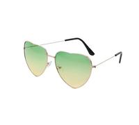 UJEDFHV Herz Sonnenbrillen Vintage Gradient Herzförmige Sonnenbrille Metallrahmen Frauen Männer Brille Brillen Schattierungen Schutzbrille für Hochzeit(Color 03)