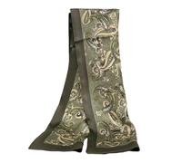 UK_Stone 100 Prozent Seide Paisley Blumen Halstuch Herren Schal (#8), Größe: 160*28cm(62,4''x 10,92'')