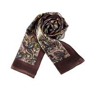 UK_Stone 100% Seide Paisley Blumen Halstuch Herren Schal