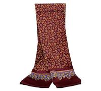 UK_Stone 100% Seide Paisley Blumen Halstuch Herren Schal