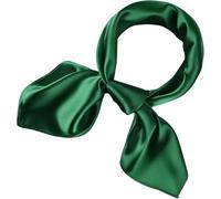 UK_Stone Damen Bandana Kopftuch Seidenschal Seidentuch Halstuch Nickituch 100% Seide Multifunktion Schal Unifarben 50 x 50cm,