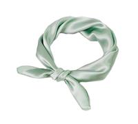 UK_Stone Damen Bandana Kopftuch Seidenschal Seidentuch Halstuch Nickituch 100% Seide Multifunktion Schal Unifarben 50 x 50cm,