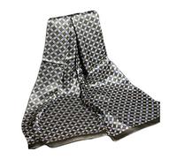 UK_Stone Klassisch Seidenschal Blogger Karo Kariert Halstuch Herren Schal Grün