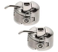 UKCOCO 2 Stück Kleine Spulenkapsel aus Robustem Material für Nähmaschinen Langlebiges Spulengehäuse als Nähzubehör für Heim und Profi Nutzer