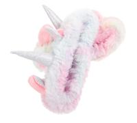 UKCOCO 2 Stück pack Einhorn Spa Stirnbänder für Damen Einheitsgröße aus Stoff Einzigartiges Design Einfach zu Tragen für Partys und Gesichtsreinigung