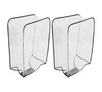 UKCOCO 2 Stück Pack PVC Kofferhüllen Schutzcover für 30 Zoll Rollkoffer Transparente Gepäckschutzhülle für Reisen und Sicherheitskontrollen