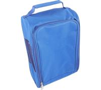 UKCOCO Faltbare Schuhaufbewahrungstasche mit Reißverschluss aus Oxford Stoff in Blau Atmungsaktive Reiseschuhtasche Platzsparend und Vielseitig für Camping und Fitness