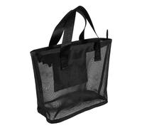 UKCOCO Kosmetiktasche aus Nylon Netzgewebe mit Henkel Reise Kulturbeutel für Make Up und Organizer Leichter Kulturbeutel für Damen und Geschäftsreisen
