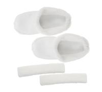 UKCOCO Plüsch-schuheinlagen Für Damen Warme Und Kuschelige Einlegesohlen Flauschiges Stiefelinnenfutter Aus Baumwolle Waschbar Und Ersatz Für Schuhfutter Für Hausschuhe Und