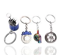 Ukisisi Fast and Furious Schlüsselanhänger, Schlüsselanhänger Auto, Turbo Schlüsselanhänger, Car Keyrings for Men,Das Beste Geschenk Für Ihre Liebhaber