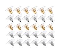 ULDIGI 600 Stück Ohrring Gummiverschlüsse aus Flexiblem Antiallergischem Material Selbstgemacht Ohrstecker Stopper für Verschiedene Größen Praktisches Ohrschmuck Zubehör