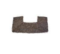 Ulfberth Flachring Kettenkragen, Flache Ringe, vernietet, ID8mm, unbehandelt