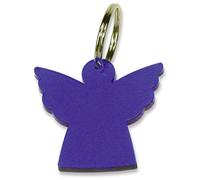 Uljö °° Schlüsselanhänger Schutz-Engel - 4,2 cm (blau)