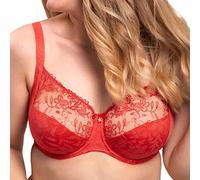 Ulla Dessous - Jasmin - Bügel-BH (80 E Mohnrot)