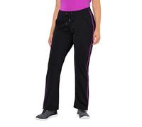 Ulla Popken Damen Freizeithose Jogginghose, Reha-Hose, 2-Wege-Zipper, Recycelt