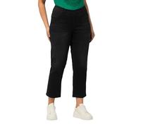 Ulla Popken, Damen, große Größen, 7/8 Jeans mit Elastikbund, Sienna