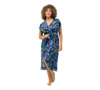 Ulla Popken, Damen, große Größen, Kaftan Wickelstella, Artsy Lime
