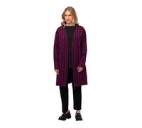 Ulla Popken, Damen, große Größen, Offene Cardigan mit Jaquard