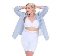 Ulla Popken, Damen, große Größen, Shaping-Panty, breiter Meshbund, Wickeleffekt, High Waist