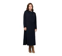 Ulla Popken, Damen, große Größen, Sweat Dress with Waterfall Collar