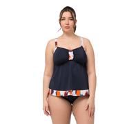 Ulla Popken, Damen, große Größen, Tankini Aria, Flecken