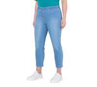 Ulla Popken Damen große Größen Übergrößen Plus Size 7/8-Jeggings Sienna, Elastikbund, schmales Bein