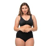 Ulla Popken Damen große Größen Übergrößen Plus Size Bustier, Still-BH, Vorderverschluss schwarz 90F 689668100-90F