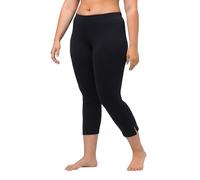 Ulla Popken Damen große Größen Übergrößen Plus Size Caprihose, 7/8-Länge, Elastikbund Marine 50+ 574952755-50+