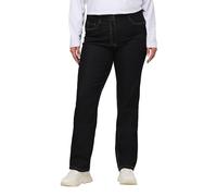 Ulla Popken Damen Hosen Dark Blue Denim 56