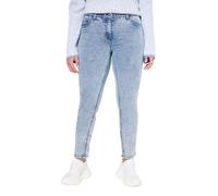 Ulla Popken Damen große Größen Übergrößen Plus Size Jerseyjeans Sarah, schmales Bein, Komfortbund Light Blue 42 835368901-42