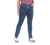 Ulla Popken Damen große Größen Übergrößen Plus Size Jerseyjeans Sarah, schmales Bein, Komfortbund Dark Blue Denim 44 835368903-44