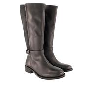 Ulla Popken Damen große Größen Übergrößen Plus Size Lederstiefel, XL-Schaft, Weite H schwarz 42 834233100-42
