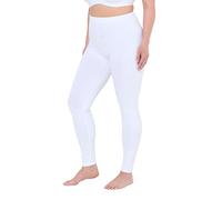 Ulla Popken Damen große Größen Übergrößen Plus Size Leggings, Baumwolle, Slim, Elastikbund