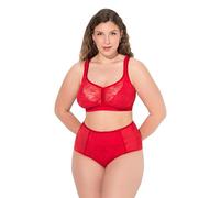 Ulla Popken Damen große Größen Übergrößen Plus Size Minimizer-BH, Spacer-Schalen, ohne Bügel, Cup C-E Salsa 105D 830098530-105D