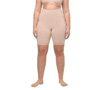 Ulla Popken Damen große Größen Übergrößen Plus Size Panty, langes Bein, Glatte Kanten, Oberschenkelschutz Champagner 50+ 793851661-50+