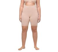 Ulla Popken Damen große Größen Übergrößen Plus Size Panty, langes Bein, Glatte Kanten, Stretchkomfort Champagner 50+ 793851661-50+