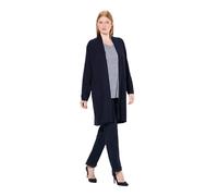 Ulla Popken Damen große Größen Übergrößen Plus Size Strickjacke, Lange, offene Form, weicher Feinstrick