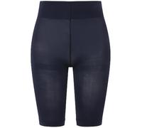 Ulla Popken Damen Strumpf-Radler, 80 den, Oberschenkelschutz, Knielang, schwarz, 54/56