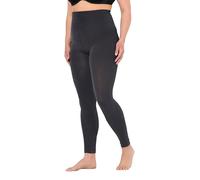 Ulla Popken Damen große Größen Übergrößen Plus Size Thermo-Strumpfleggings, weiches Futter, Elastikbund