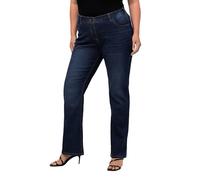 Ulla Popken Damen Hosen Blue Denim 116