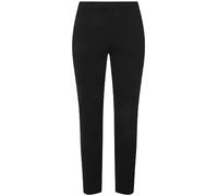 Ulla Popken Damen Jerseyhose Hose, Schwarz, 47W / 32L EU