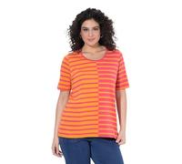 Ulla Popken Damen Shirt Hellorange 42+