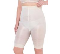 Ulla Popken Damen Strumpfhose perlweiß 58+
