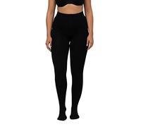 Ulla Popken Damen Thermo-strumpfhose Strumpfhose, Schwarz, 52-54 EU