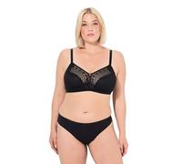 Ulla Popken TruYou Damen BH schwarz 110B