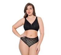 Ulla Popken TruYou Damen Bügel-BH schwarz 105C