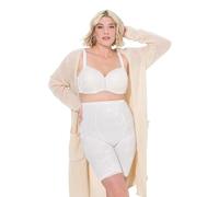 Ulla Popken TruYou Damen große Größen Übergrößen Plus Size TruYou Shaping-Panty, Spitze, High Waist cremeweiß 58+ 838438206-58+