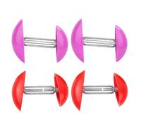 ULTECHNOVO 2 Paar Verstellbare Schuhspanner aus Kunststoff und Aluminium für High Heels und Flache Schuhe mit Rutschfester Funktion für Damen und Herren