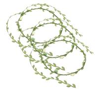 ULTECHNOVO 3 Stück Beige Blumenkränze Kopfschmuck für Hochzeit und Festival Leichtes Papier und Eisen Material Komfortabel zu Tragen für Brautjungfern und Fotoshootings