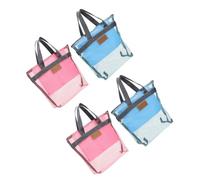 ULTECHNOVO 4 Teilige Duschnetztasche Fürs Fitnessstudio Tragbare Duschtasche Duschtasche Fürs Fitnessstudio Camping Duschtaschen Mit Reißverschluss Tragetasche Aus Netzgewebe